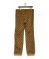 GUCCI (グッチ) GGプリントテクニカルジャージーパンツ ブラウン サイズ:Ｌ：59800円