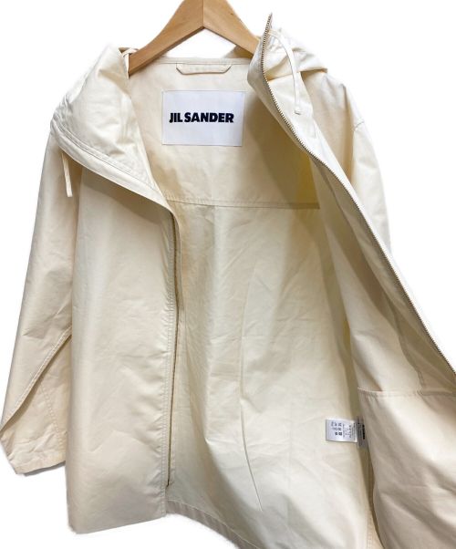 JIL SANDER（ジルサンダー）JIL SANDER (ジルサンダー) フーデッドジャケット ベージュ サイズ:44の古着・服飾アイテム