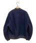JIL SANDER (ジルサンダー) Ribbed-trim Zip-detail Bomber Jacket ネイビー サイズ:46：108000円