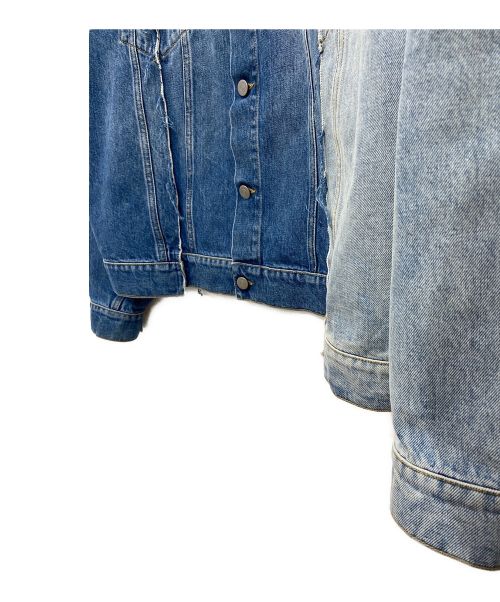 Maison Margiela（メゾンマルジェラ）Maison Margiela (メゾンマルジェラ) Splicedデニムジャケット サイズ:58の古着・服飾アイテム