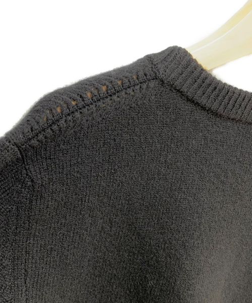 CELINE（セリーヌ）CELINE (セリーヌ) 21AW クルーネックセーター / カシミヤ ブラック サイズ:Mの古着・服飾アイテム