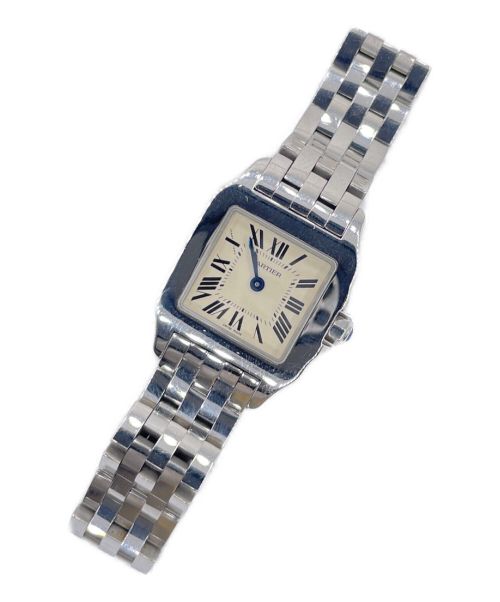 Cartier（カルティエ）Cartier (カルティエ) サントスドゥモワゼルSM ホワイト サイズ:20mmの古着・服飾アイテム