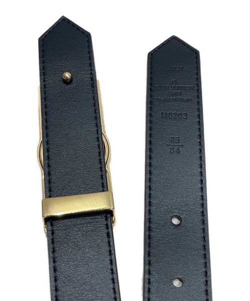 LOUIS VUITTON（ルイ ヴィトン）LOUIS VUITTON (ルイ ヴィトン) サンチュールドーフィーヌ ノワール サイズ:85の古着・服飾アイテム