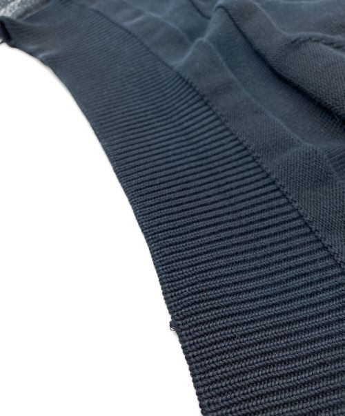 LOUIS VUITTON（ルイ ヴィトン）LOUIS VUITTON (ルイ ヴィトン) LVロゴコットンニット ネイビー サイズ:Mの古着・服飾アイテム