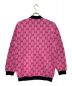 GUCCI (グッチ) 21AW GGマルチカラー ウールコットンカーディガン ピンク サイズ:XS：79800円