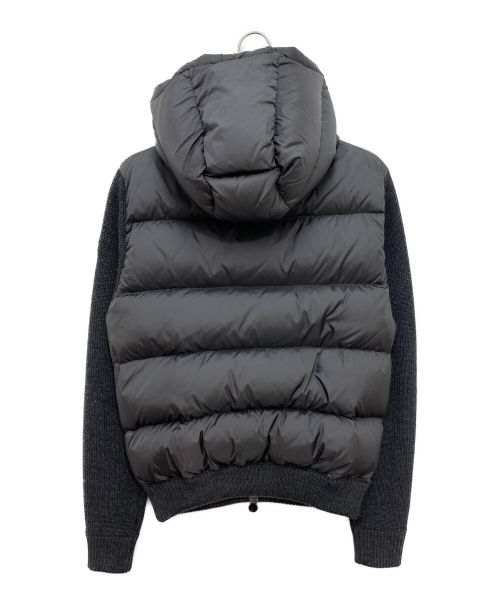 MONCLER（モンクレール）MONCLER (モンクレール) MAGLIONE TRICOT CARDIGAN ダークグレー サイズ:Mの古着・服飾アイテム