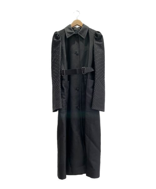 BOTTEGA VENETA（ボッテガベネタ）BOTTEGA VENETA (ボッテガベネタ) ロングコート ブラック サイズ:40の古着・服飾アイテム