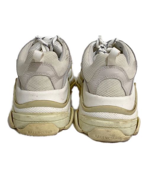 BALENCIAGA（バレンシアガ）BALENCIAGA (バレンシアガ) TRIPLE S ホワイト サイズ:25の古着・服飾アイテム