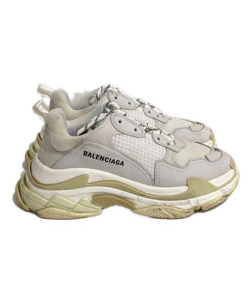 BALENCIAGA（バレンシアガ）BALENCIAGA (バレンシアガ) TRIPLE S ホワイト サイズ:25の古着・服飾アイテム