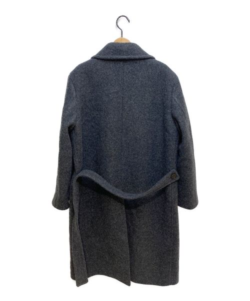 JIL SANDER（ジルサンダー）JIL SANDER (ジルサンダー) オーバーサイズメルトンコート チャコールグレー サイズ:46の古着・服飾アイテム
