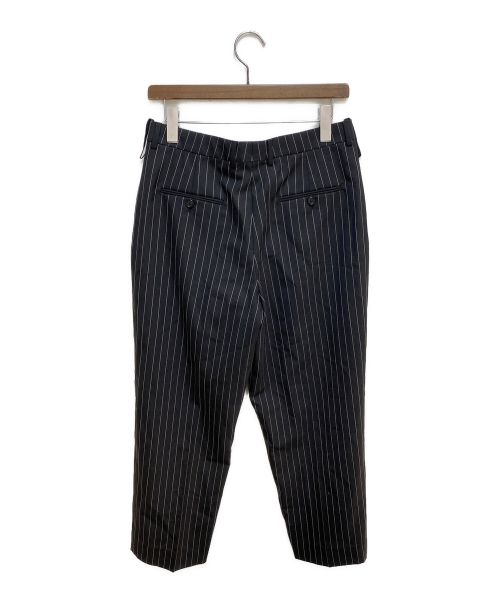 CELINE（セリーヌ）CELINE (セリーヌ) 21SS ストライプ スケートパンツ / ウールキャンバス ブラック サイズ:40の古着・服飾アイテム
