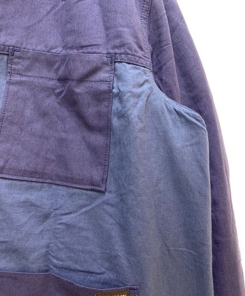 LOEWE（ロエベ）LOEWE (ロエベ) ×Paula's Ibiza パッチワークジャケット ネイビー サイズ:44の古着・服飾アイテム