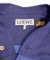 中古・古着 LOEWE (ロエベ) ×Paula's Ibiza パッチワークジャケット ネイビー サイズ:44：34800円