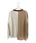 LOEWE (ロエベ) アナグラムカーディガン アイボリー×ブラウン サイズ:S：49800円