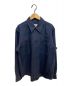 MARNI（マルニ）の古着「コントラストステッチシャツ」｜ネイビー