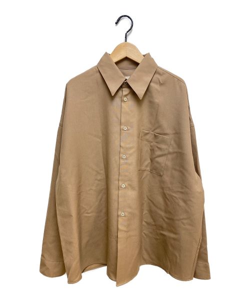 MARNI（マルニ）MARNI (マルニ) ウールトロピカルシャツ ベージュ サイズ:44の古着・服飾アイテム