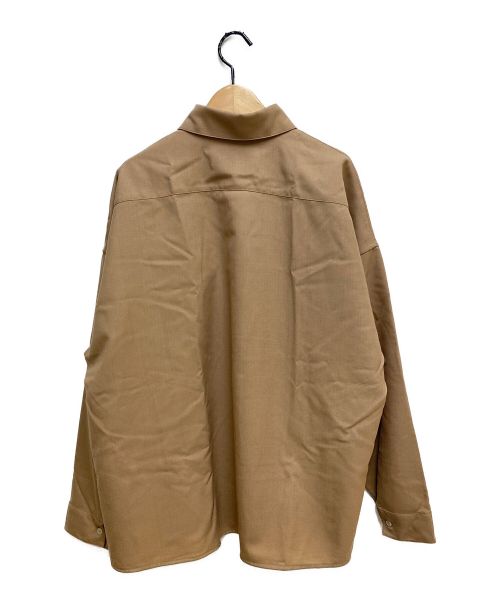 MARNI（マルニ）MARNI (マルニ) ウールトロピカルシャツ ベージュ サイズ:44の古着・服飾アイテム