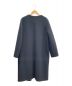 中古・古着 FENDI (フェンディ) FOXファー付コート ブラック サイズ:40：108000円