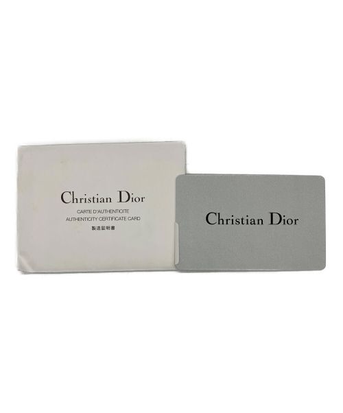 Christian Dior（クリスチャン ディオール）Christian Dior (クリスチャン ディオール) DIORISSIMOバイカラー2WAYバッグ ボルドー×ピンクの古着・服飾アイテム