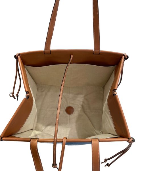 LOEWE（ロエベ）LOEWE (ロエベ) アナグラムクッションスモール ブルー サイズ:Sの古着・服飾アイテム