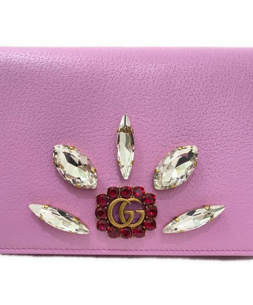 GUCCI（グッチ）GUCCI (グッチ) GGマーモントチェーンショルダーバッグ サイズ:-の古着・服飾アイテム