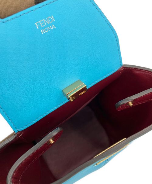 FENDI（フェンディ）FENDI (フェンディ) ワンショルダーギターバッグ スカイブルーの古着・服飾アイテム