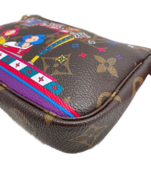 LOUIS VUITTON（ルイ ヴィトン）LOUIS VUITTON (ルイ ヴィトン) ミニポシェット・アクセソワール ブラウンの古着・服飾アイテム