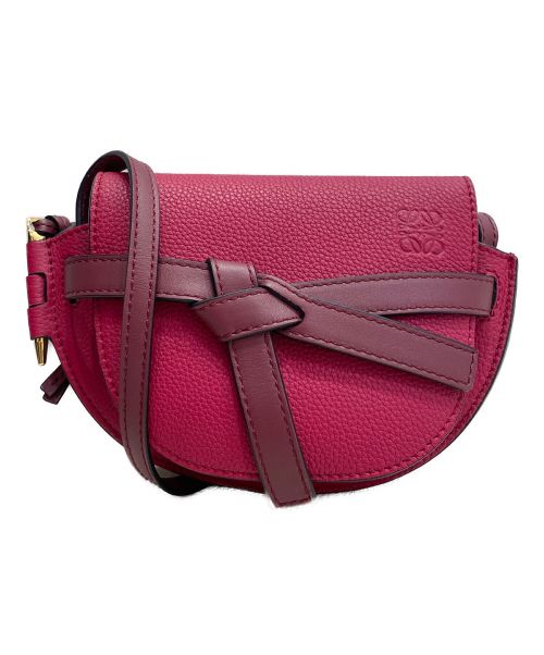 LOEWE（ロエベ）LOEWE (ロエベ) ミニゲートバッグ レッド サイズ:ミニの古着・服飾アイテム