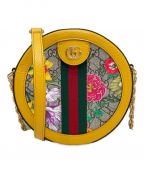 GUCCIグッチ）の古着「オフィディアラウンドショルダーバッグ」｜イエロー