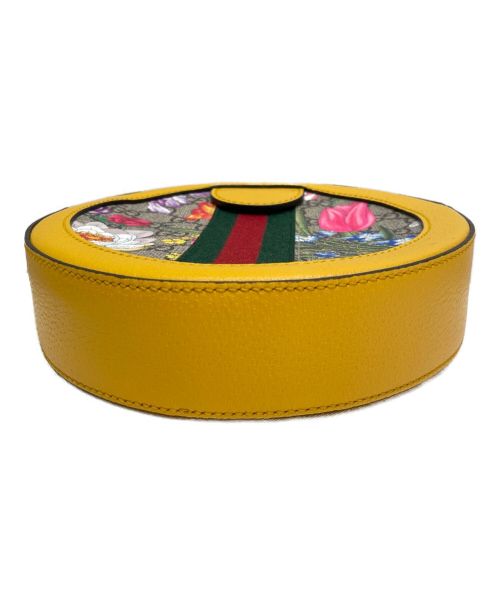 GUCCI（グッチ）GUCCI (グッチ) オフィディアラウンドショルダーバッグ イエロー サイズ:-の古着・服飾アイテム