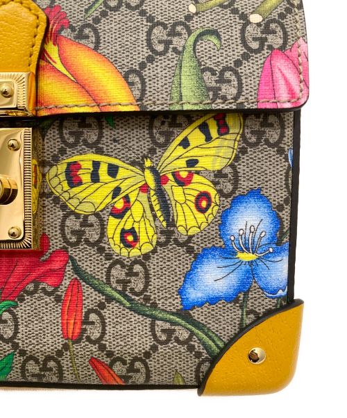 GUCCI（グッチ）GUCCI (グッチ) GGフローラルスモールバンブーバッグ サイズ:スモールの古着・服飾アイテム
