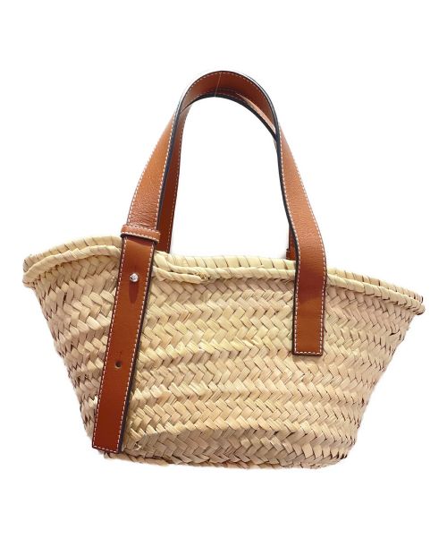 LOEWE（ロエベ）LOEWE (ロエベ) バスケットバッグ ブラウン サイズ:Sの古着・服飾アイテム