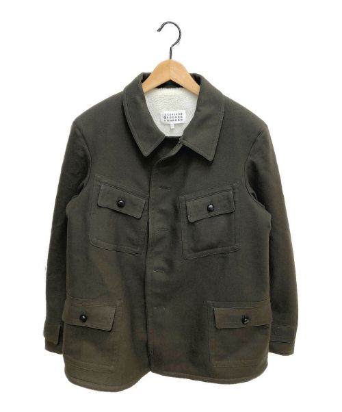 Maison Margiela（メゾンマルジェラ）Maison Margiela (メゾンマルジェラ) スポーツジャケット オリーブ サイズ:48の古着・服飾アイテム