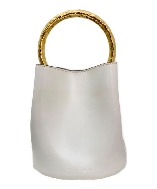 MARNI（マルニ）MARNI (マルニ) 2WAYパニエバッグ ホワイト サイズ:-の古着・服飾アイテム
