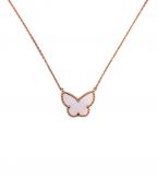 VAN CLEEF & ARPELSヴァンクリーフ＆アーペル）の古着「ラッキーアルハンブラパピヨンネックレス」