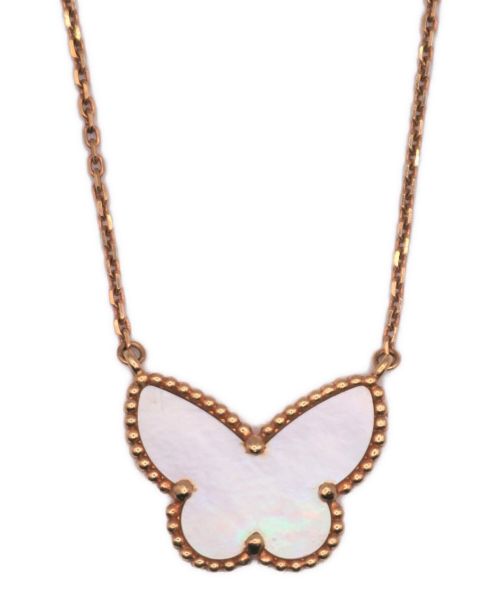 VAN CLEEF & ARPELS（ヴァンクリーフ＆アーペル）VAN CLEEF & ARPELS (ヴァンクリーフ＆アーペル) ラッキーアルハンブラパピヨンネックレス サイズ:ｰの古着・服飾アイテム