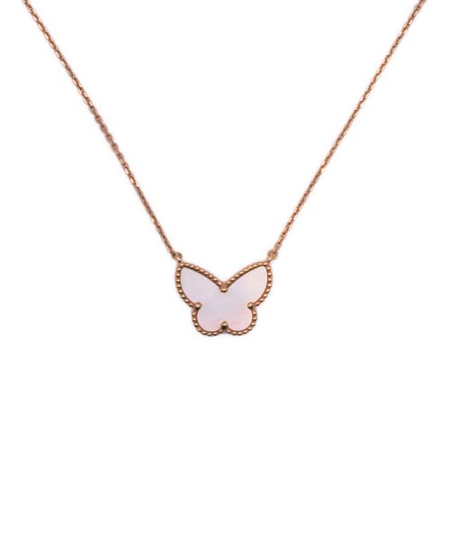 VAN CLEEF & ARPELS（ヴァンクリーフ＆アーペル）VAN CLEEF & ARPELS (ヴァンクリーフ＆アーペル) ラッキーアルハンブラパピヨンネックレス サイズ:ｰの古着・服飾アイテム