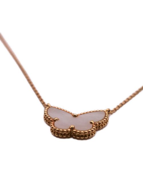 VAN CLEEF & ARPELS（ヴァンクリーフ＆アーペル）VAN CLEEF & ARPELS (ヴァンクリーフ＆アーペル) ラッキーアルハンブラパピヨンネックレス サイズ:ｰの古着・服飾アイテム