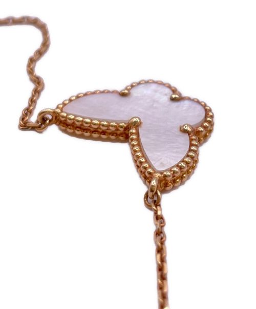 VAN CLEEF & ARPELS（ヴァンクリーフ＆アーペル）VAN CLEEF & ARPELS (ヴァンクリーフ＆アーペル) ラッキーアルハンブラパピヨンネックレス サイズ:ｰの古着・服飾アイテム