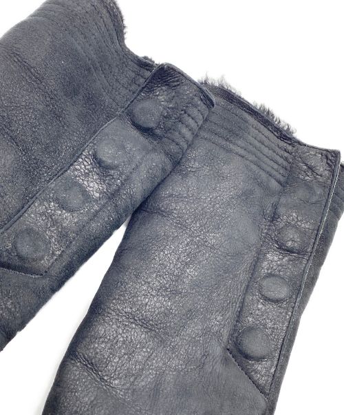 RICK OWENS（リックオウエンス）RICK OWENS (リック オウエンス) MASTODON ムートン ジャケット ブラック サイズ:SIZE 48の古着・服飾アイテム