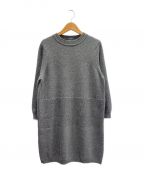 HERMESエルメス）の古着「カシミヤニットワンピース」｜グレー