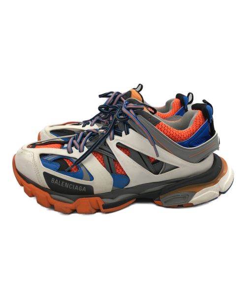 BALENCIAGA（バレンシアガ）BALENCIAGA (バレンシアガ) TRACK TRAINERS ホワイト×オレンジ サイズ:28.5cm （US10）の古着・服飾アイテム