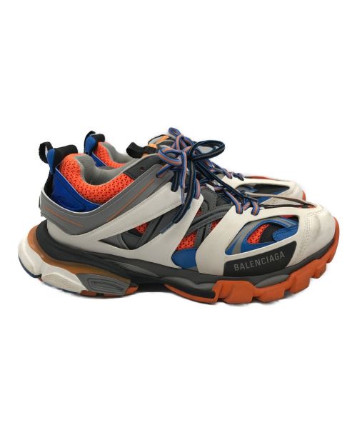 BALENCIAGA（バレンシアガ）BALENCIAGA (バレンシアガ) TRACK TRAINERS ホワイト×オレンジ サイズ:28.5cm （US10）の古着・服飾アイテム