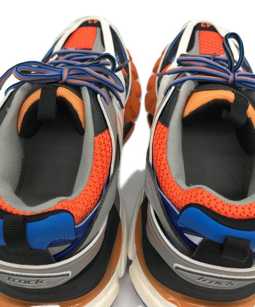 BALENCIAGA（バレンシアガ）BALENCIAGA (バレンシアガ) TRACK TRAINERS ホワイト×オレンジ サイズ:28.5cm （US10）の古着・服飾アイテム