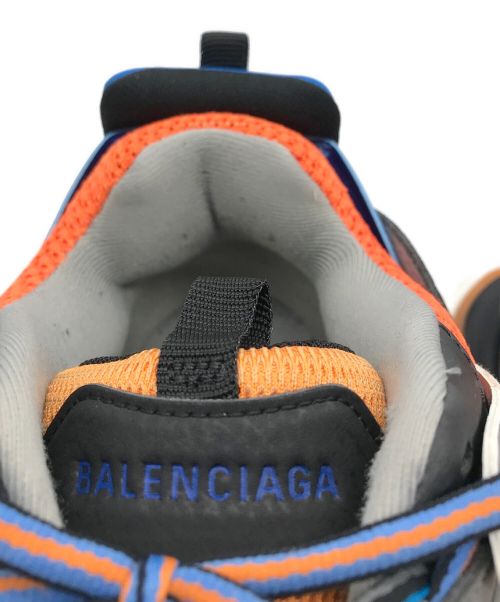 BALENCIAGA（バレンシアガ）BALENCIAGA (バレンシアガ) TRACK TRAINERS ホワイト×オレンジ サイズ:28.5cm （US10）の古着・服飾アイテム