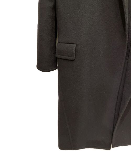 CELINE（セリーヌ）CELINE (セリーヌ) エッグクロンビーチェスターコート ブラック サイズ:36の古着・服飾アイテム