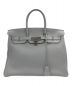 HERMES（エルメス）の古着「バーキン35」｜ライトグレー