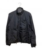 PRADAプラダ）の古着「リバーシブルレザーブルゾン」｜ブラック