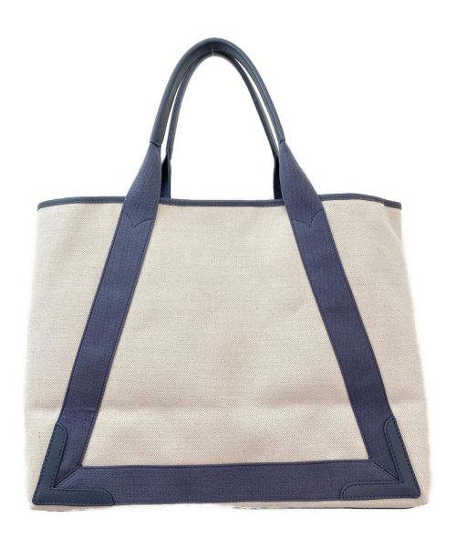 BALENCIAGA（バレンシアガ）BALENCIAGA (バレンシアガ) ミディアムカバスバッグ グルー×ホワイト サイズ:Mの古着・服飾アイテム