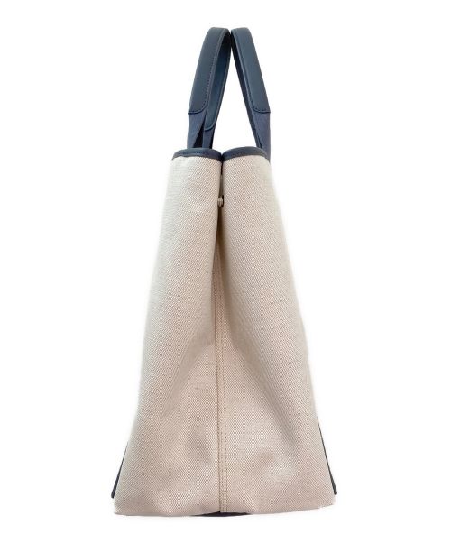 BALENCIAGA（バレンシアガ）BALENCIAGA (バレンシアガ) ミディアムカバスバッグ グルー×ホワイト サイズ:Mの古着・服飾アイテム